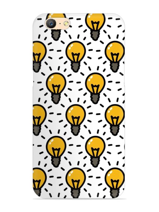 Light Bulb Seamless Snap Case for Oppo A57 (2016) Zapvi