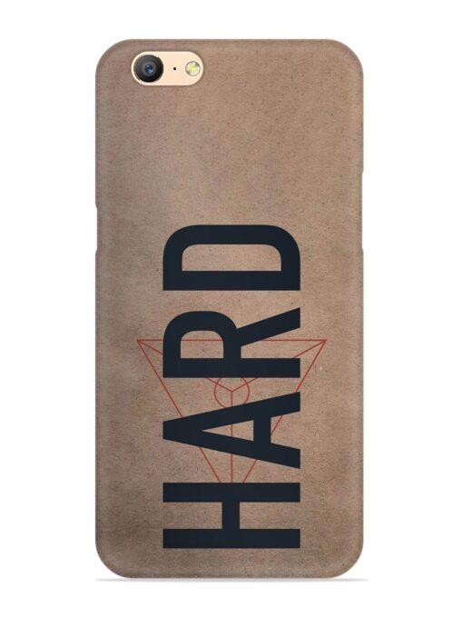 Hard Typo Snap Case for Oppo A57 (2016)