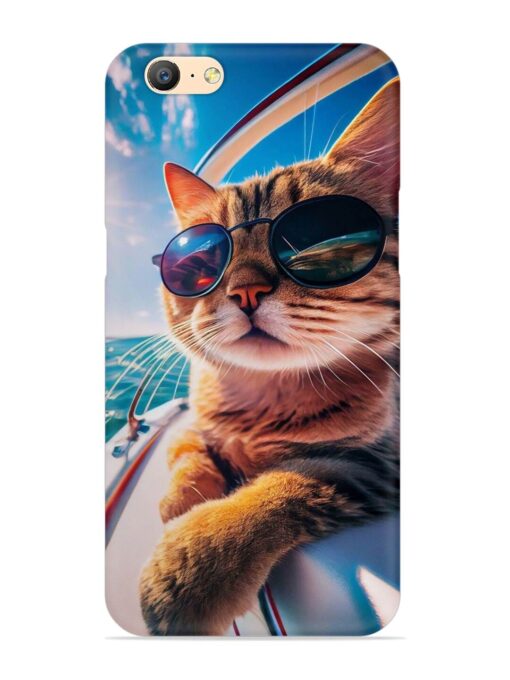 Cat In Style Snap Case for Oppo A57 (2016) Zapvi