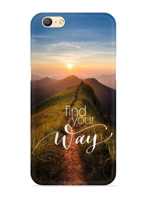 Find Your Way Snap Case for Oppo A57 (2016) Zapvi