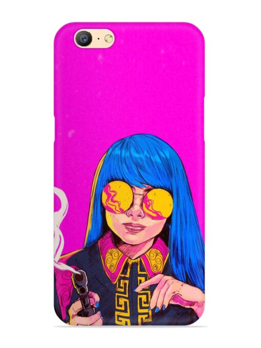 Aesthetic Anime Girl Snap Case for Oppo A57 (2016)