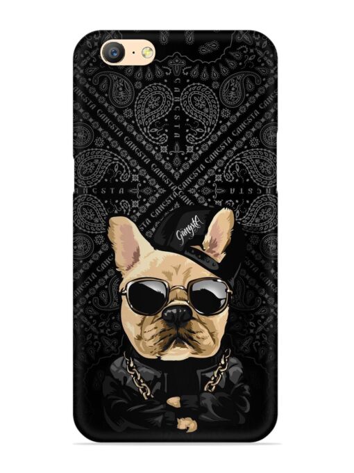 Gangsta Cool Sunglasses Dog Snap Case for Oppo A57 (2016) Zapvi