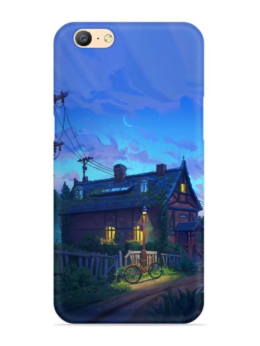 Beautiful Village House Snap Case for Oppo A57 (2016) Zapvi