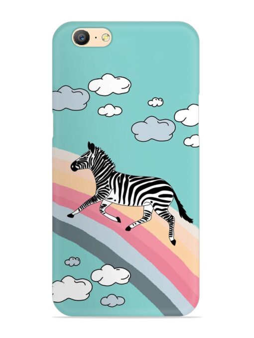 Running Zebra Snap Case for Oppo A57 (2016)