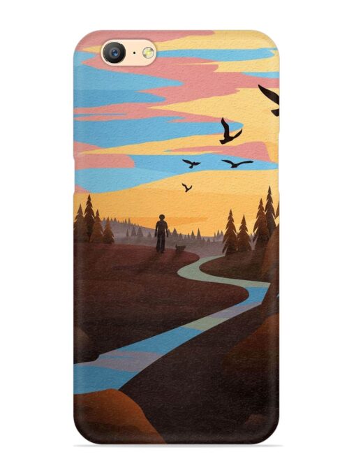 Natural Landscape Art Snap Case for Oppo A57 (2016) Zapvi