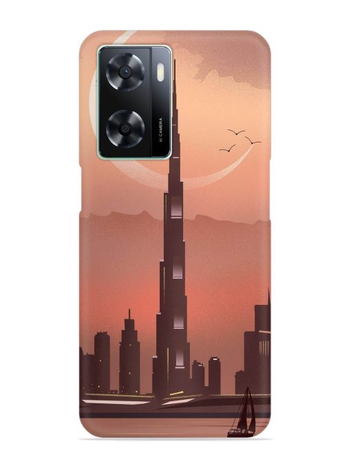 Landmark Burj Khalifa Snap Case for Oppo A57 (4G) Zapvi