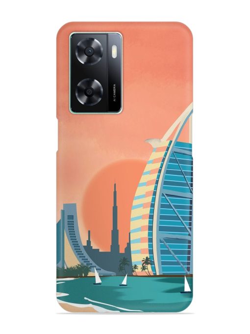 Dubai Architectural Scenery Snap Case for Oppo A57 (4G) Zapvi