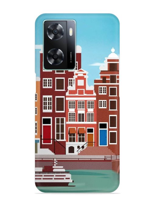 Scenery Architecture Amsterdam Landscape Snap Case for Oppo A57 (4G)