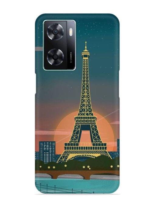 Scenery Architecture France Paris Snap Case for Oppo A57 (4G) Zapvi