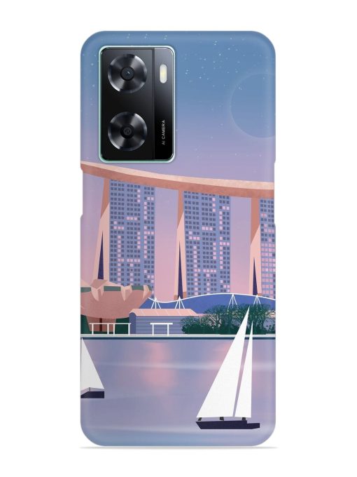 Singapore Scenery Architecture Snap Case for Oppo A57 (4G)