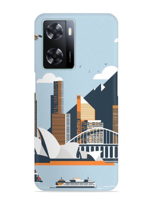 Sydney Opera Landscape Snap Case for Oppo A57 (4G) Zapvi