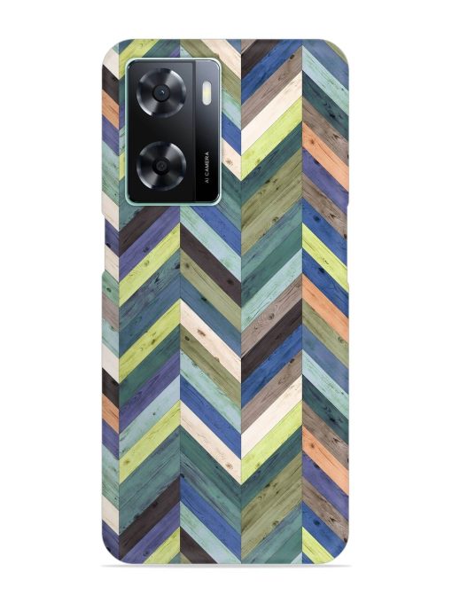 Chevron Random Color Snap Case for Oppo A57 (4G) Zapvi