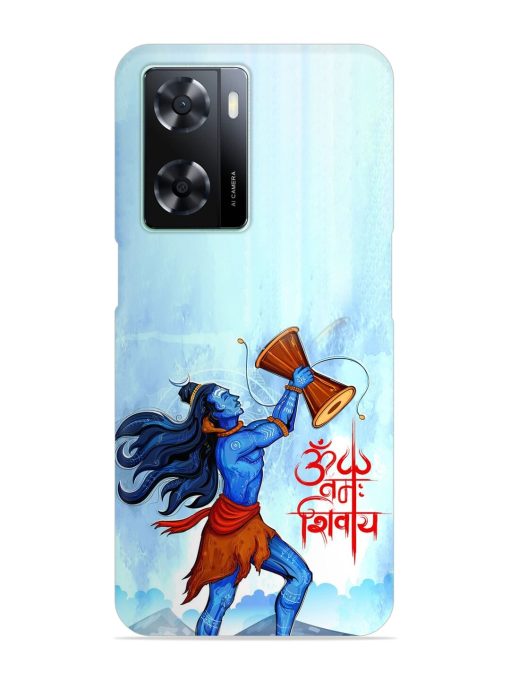 Illustration Lord Shiva Snap Case for Oppo A57 (4G) Zapvi