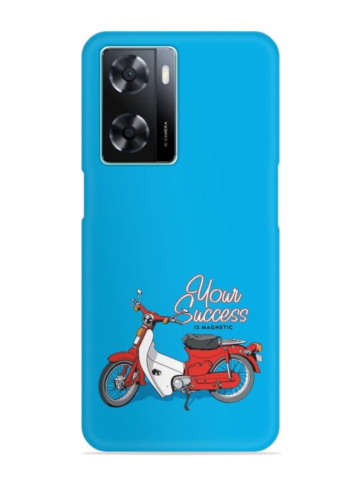 Motorcycles Image Vector Snap Case for Oppo A57 (4G) Zapvi