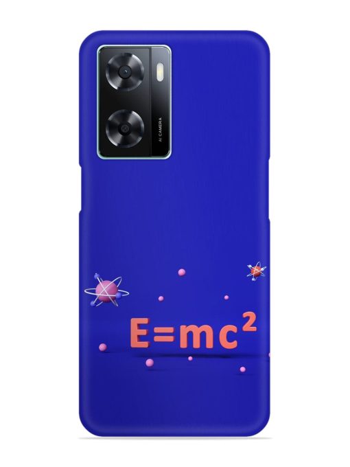 Formula Relativity Equation Snap Case for Oppo A57 (4G) Zapvi