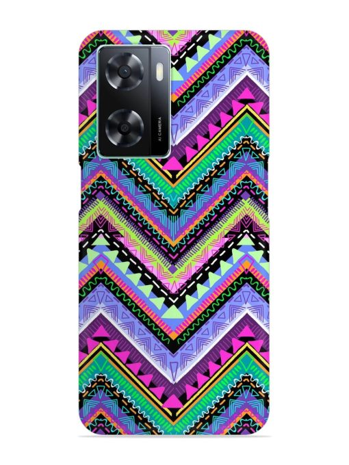 Tribal Aztec Print Snap Case for Oppo A57 (4G) Zapvi