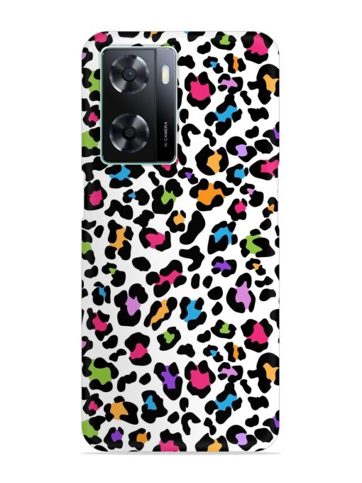 Seamless Leopard Pattern Snap Case for Oppo A57 (4G) Zapvi