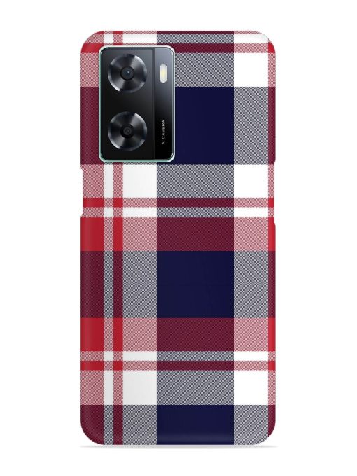 Classic Plaid Tartan Snap Case for Oppo A57 (4G) Zapvi