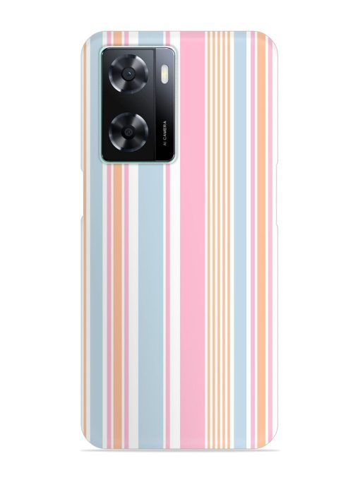 Stripe Seamless Pattern Snap Case for Oppo A57 (4G) Zapvi