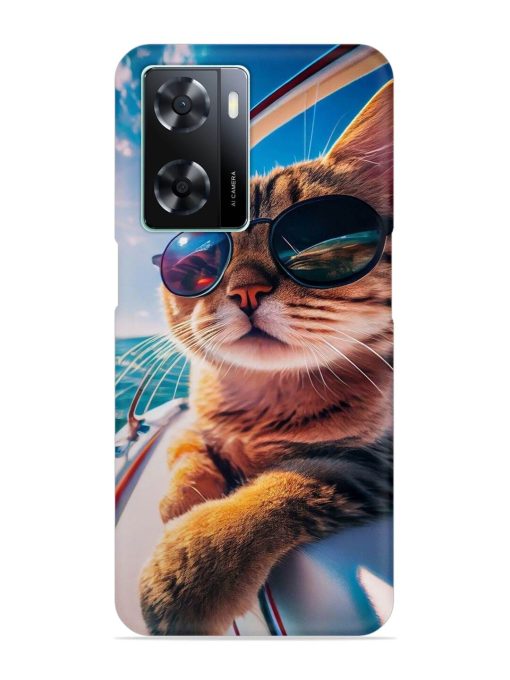 Cat In Style Snap Case for Oppo A57 (4G) Zapvi