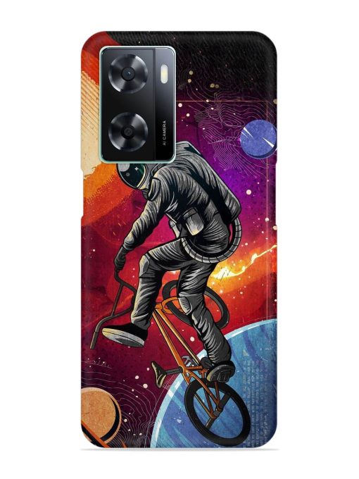 Super Eclipse Bmx Bike Snap Case for Oppo A57 (4G) Zapvi