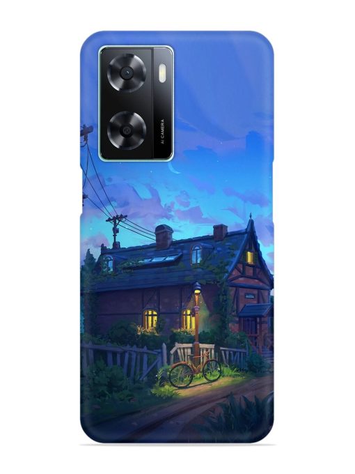 Beautiful Village House Snap Case for Oppo A57 (4G) Zapvi