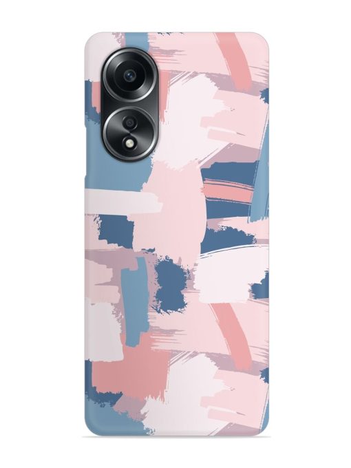 Vector Seamless Grunge Snap Case for Oppo A58 Zapvi