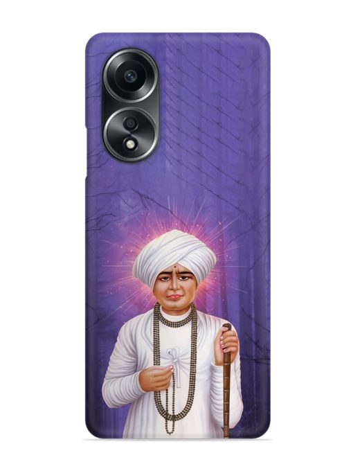 Jalaram Bapa Virpur Snap Case for Oppo A58