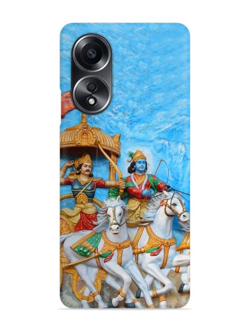 Hyderabad India March 19 Wall Art Snap Case for Oppo A58 Zapvi