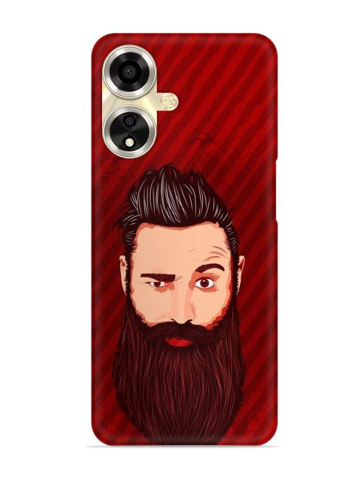 Beardo Man Snap Case for Oppo A59 (5G)