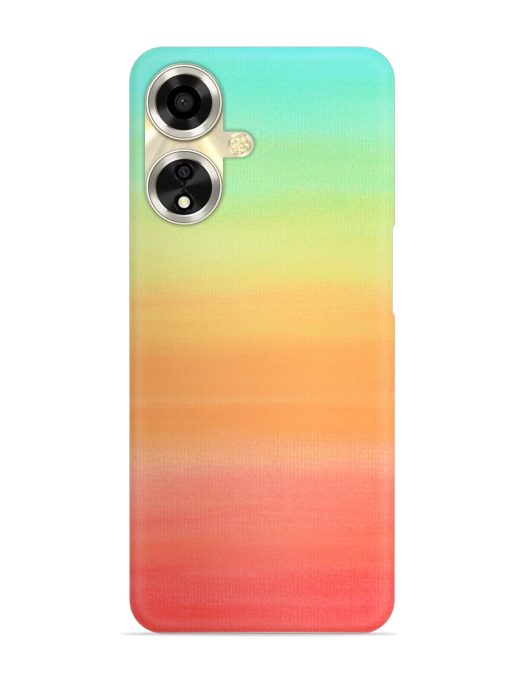 Background Sky Watercolor Snap Case for Oppo A59 (5G)