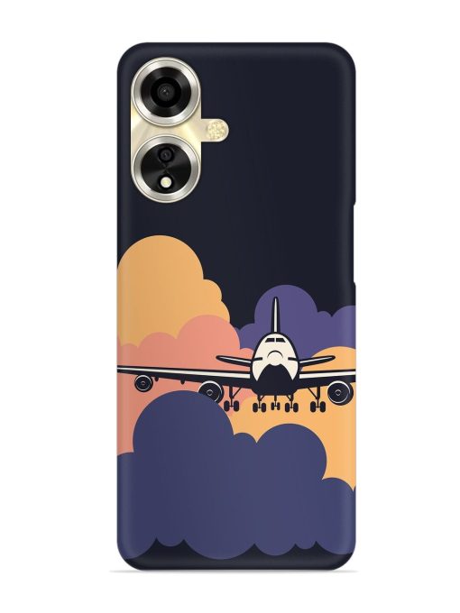 Aeroplane vector Snap Case for Oppo A59 (5G)