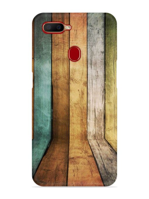 Wooden Realistic Art Snap Case for Oppo A5S Zapvi