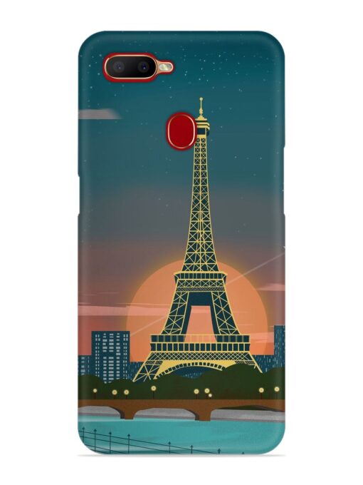 Scenery Architecture France Paris Snap Case for Oppo A5S Zapvi