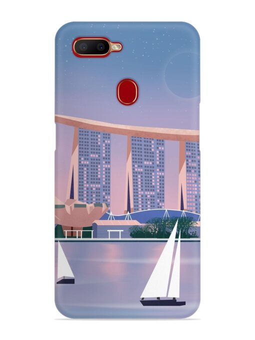 Singapore Scenery Architecture Snap Case for Oppo A5S Zapvi