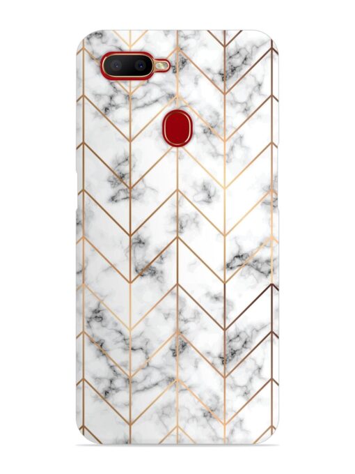 Vector Marble Texture Snap Case for Oppo A5S Zapvi