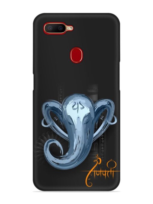 Illustration Lord Ganpati Snap Case for Oppo A5S Zapvi