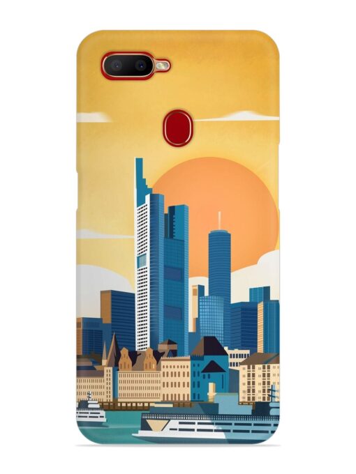 Germany Frankfurt Snap Case for Oppo A7 Zapvi