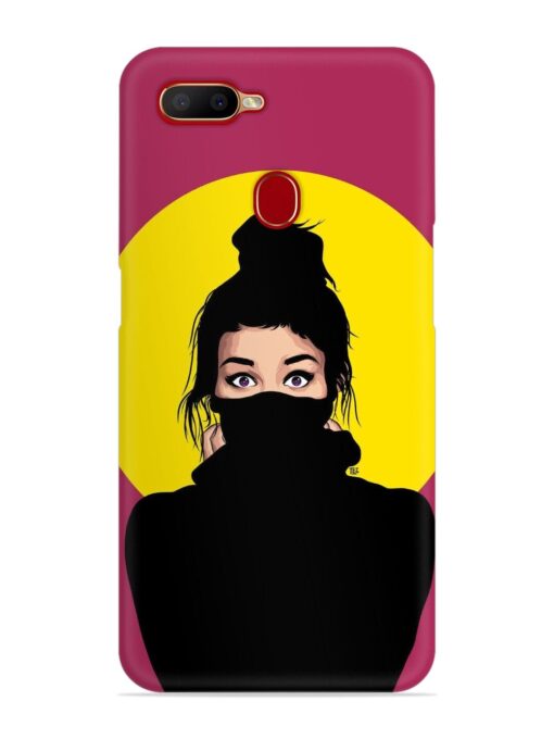 Girly Vector Snap Case for Oppo A7 Zapvi