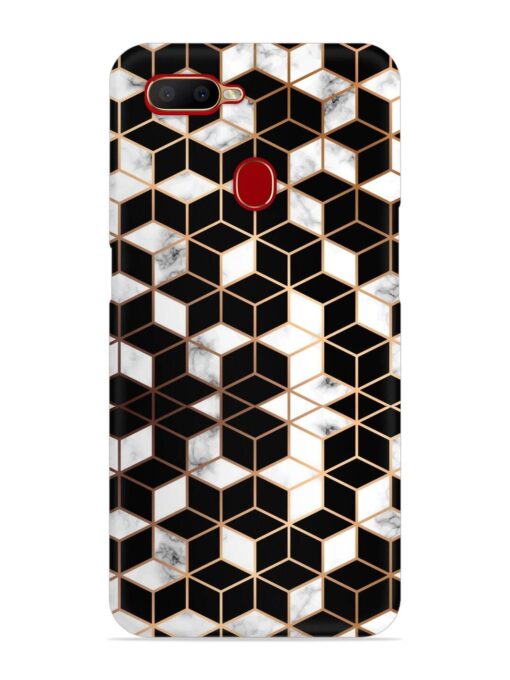 Vector Marble Texture Snap Case for Oppo A7 Zapvi