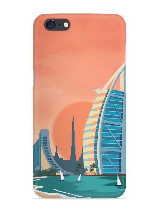 Dubai Architectural Scenery Snap Case for Oppo A71 Zapvi