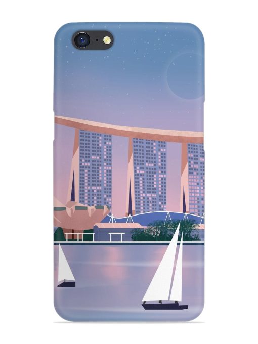 Singapore Scenery Architecture Snap Case for Oppo A71 Zapvi