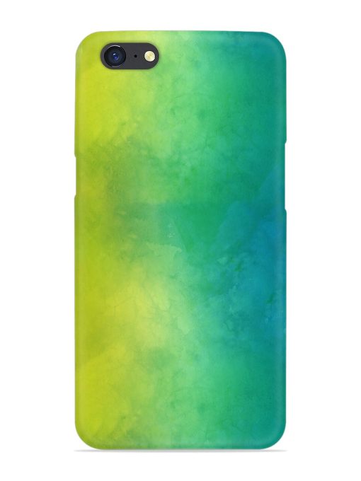 Yellow Green Gradient Snap Case for Oppo A71