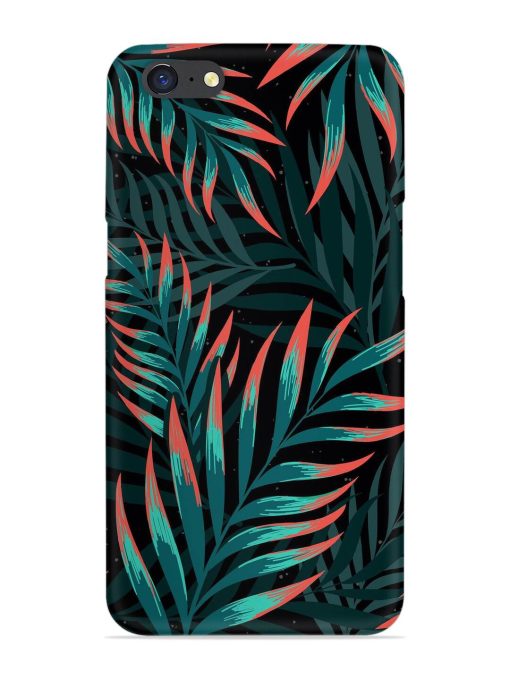 Green Leaf Art Snap Case for Oppo A71