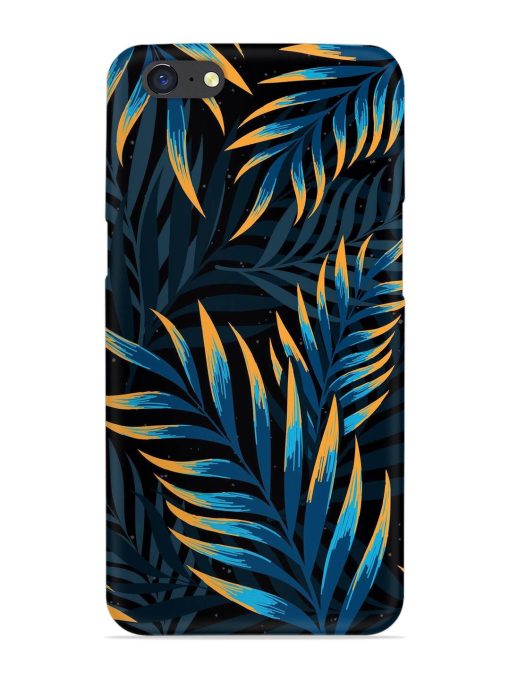 Abstract Leaf Art Snap Case for Oppo A71 Zapvi