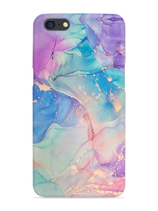 Alcohol Ink Colors Snap Case for Oppo A71 Zapvi