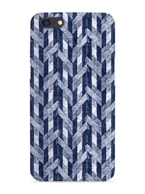 Abstract Herringbone Motif Snap Case for Oppo A71