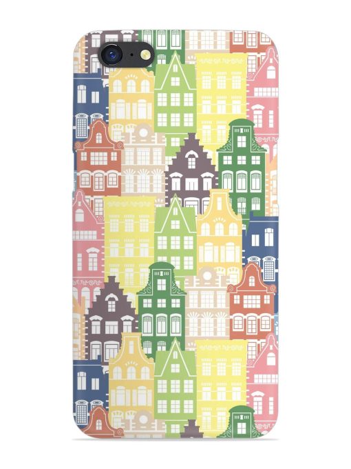 Seamless Shapes Pattern Snap Case for Oppo A71 Zapvi