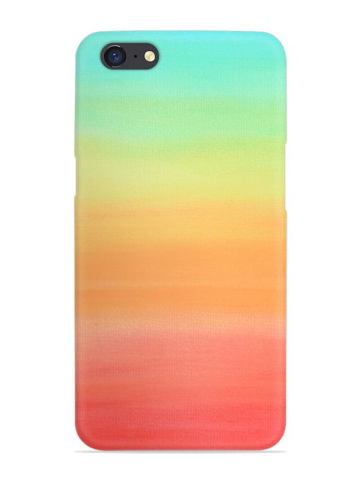 Background Sky Watercolor Snap Case for Oppo A71