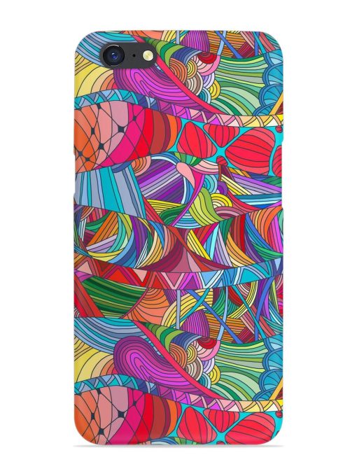 Seamless Patterns Hand Drawn Snap Case for Oppo A71